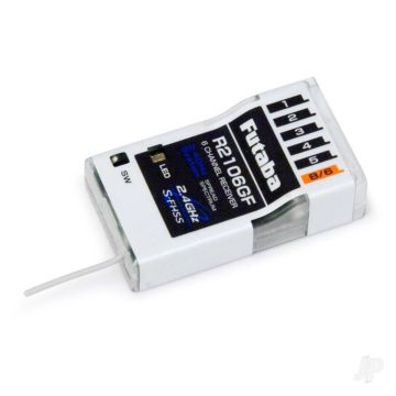 Futaba R2106GF 6-channel Air Receiver Micro S-FHSS/FHSS
