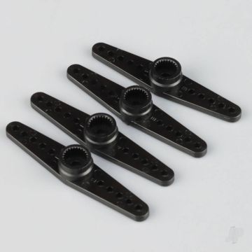 Futaba Plastic Servo Horn E (Twin - 4pcs)