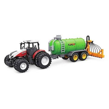 Korody RC 1:24 Tractor & Sprayer w/ Working lights & slurry tank!