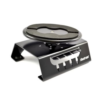 Black Aluminium Locking Rotating Car Maintenance Pit Stand with Magnetic Strips