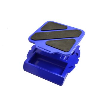 Rotating Car Maintenance Pit Stand with Tray for RC Cars - Various Colours