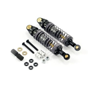 Fastrax 85mm Adjustable Aluminium Damper Alloy Shock Absorbers Pair 