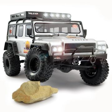FTX 1:10 Kanyon 4X4 Trail Crawler RTR XL RC Truck w/ Head, Tail & Spotlights