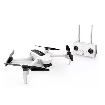 HUBSAN ZINO FOLDING DRONE 4K w/EXTRA BATTERY, CHARGER, PROPELLERS AND CARRY BAG