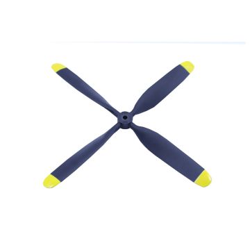FMS 10.5 x 8 Inch 4 Blade Propeller for Roc Hobby P-39 Air Cobra