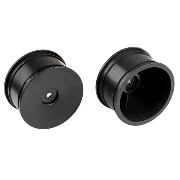 Team Associated Reflex 14b/14t Wide Wheels (Pair) Black