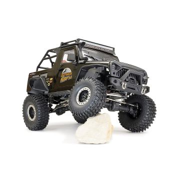 FTX 1:10 Outback Fury 2.0 4X4 RTR RC Trail Crawler Truck w/ Lights - Black