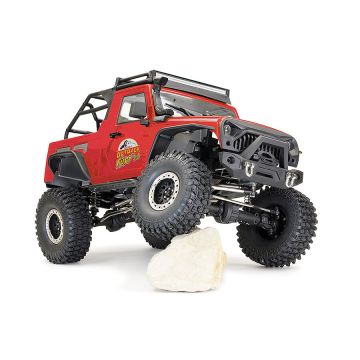 FTX 1:10 Outback Fury 2.0 4X4 RTR RC Trail Crawler Truck w/ Lights - Red