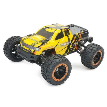 FTX 1:16 Tracer Brushless 4X4 RTR RC Monster Truck w/LED Lights - Yellow