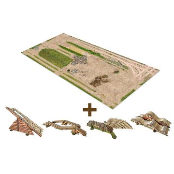 Crawler Park Starter Kit Carpet Circuit – 1/24 & 1/18 RC Car Off Road Track