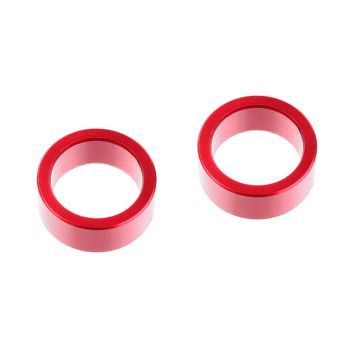 Corally HDA Suspension Arm Ins Ert Inner Aluminum Red 2 Pcs