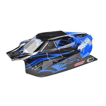 Corally Polycarbonate Body Asu Ga XLR Painted Blue Cut 1 Pc