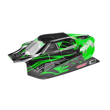 Corally Polycarbonate Body Asu Ga XLR Painted Green Cut 1 Pc
