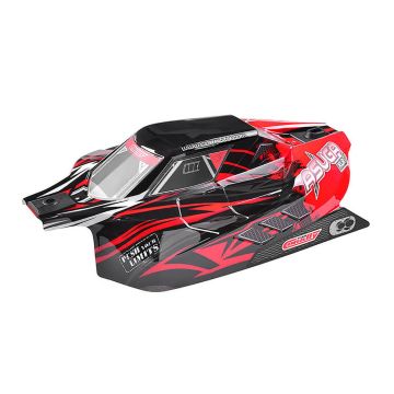 Corally Polycarbonate Body Asuga XLR Painted Red Cut 1 Pc