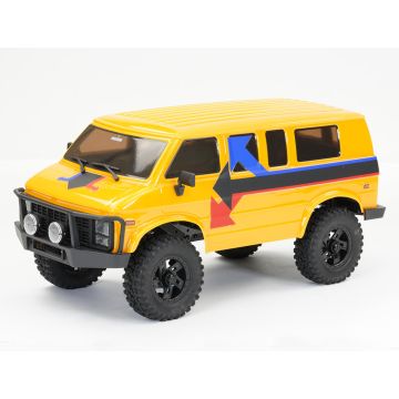 FTX Outback Mini XP 1:18 Evo Van RC Trail Truck RTR - Yellow