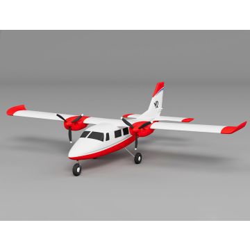 Xfly P68 Twin RC Plane (850mm) ARTF (no Tx/Rx/Batt/Cgr) - Red