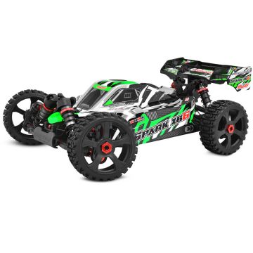 Corally Spark XB6 6S Brushless Basher ARTR (no Batt/Cgr) RC Buggy - Green