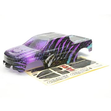 FTX 1:10 Carnage 2.0 Brushless RC Truck Purple Painted Body Shell