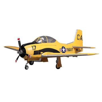 FMS 1400mm T-28D Trojan V4 ARTF (no Tx/Rx/Batt/Cgr) RC Model Plane – Yellow