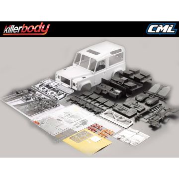 Killerbody 1/10 Land Rover Defender 90 ABS Hard RC Car Body