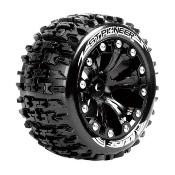 Louise RC ST-Pioneer 1/10 Soft (14mm Hex) Arrma Granite Wheels & Tyres (Pair)