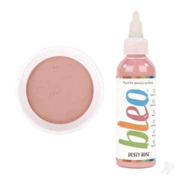 Bleo Gel Paint - Dusty Rose (100ml) - Waterproof Outdoor Wood Fabric Stain & MORE!