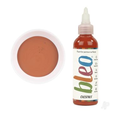 Bleo Gel Paint - Chestnut (100ml) - Waterproof Outdoor Wood Fabric Stain & MORE!
