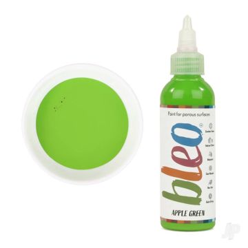 Bleo Gel Paint - Apple Green (100ml) - Waterproof Outdoor Wood Fabric Stain & MORE!