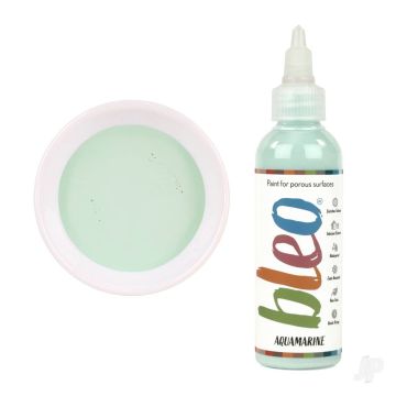 Bleo Gel Paint - Aquamarine (100ml) - Waterproof Outdoor Wood Fabric Stain & MORE!