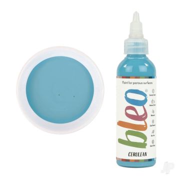 Bleo Gel Paint - Cerulean (100ml) - Waterproof Outdoor Wood Fabric Stain & MORE!