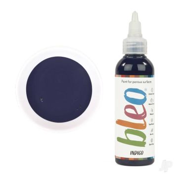 Bleo Gel Paint - Indigo (100ml) - Waterproof Outdoor Wood Fabric Stain & MORE!
