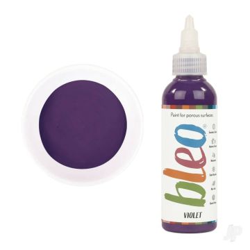 Bleo Gel Paint - Violet (100ml) - Waterproof Outdoor Wood Fabric Stain & MORE!