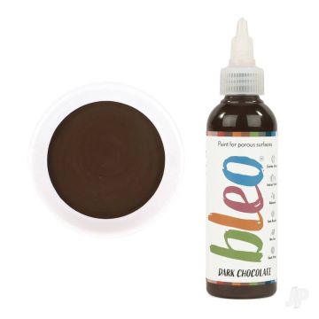 Bleo Gel Paint - Dark Chocolate (100ml) - Waterproof Outdoor Wood Fabric Stain & MORE!