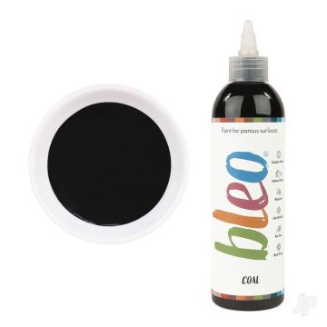 Bleo Gel Paint - Coal (250ml) - Waterproof Outdoor Wood Fabric Stain & MORE!