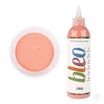 Bleo Gel Paint - Coral (250ml) - Waterproof Outdoor Wood Fabric Stain & MORE!