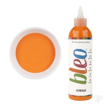 Bleo Gel Paint - Pumpkin (250ml) - Waterproof Outdoor Wood Fabric Stain & MORE!