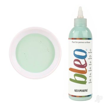 Bleo Gel Paint - Aquamarine (250ml) - Waterproof Outdoor Wood Fabric Stain & MORE!