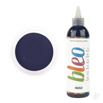 Bleo Gel Paint - Indigo (250ml) - Waterproof Outdoor Wood Fabric Stain & MORE!
