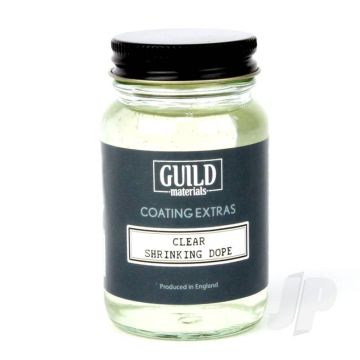 Guild Materials Clear Shrinking Dope (60ml Jar) For RC Model Aircraft