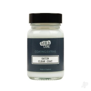 Guild Lane Acrylic Satin Top Coat, Clear (60ml Jar)