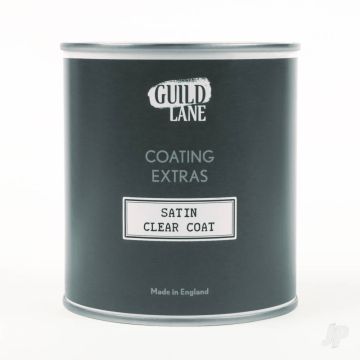 Guild Lane Acrylic Satin Top Coat, Clear (500ml Tin)