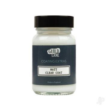 Guild Lane Acrylic Matt Top Coat, Clear (60ml Jar)