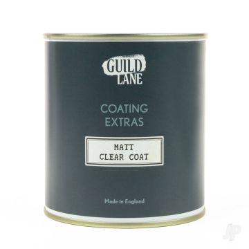 Guild Lane Acrylic Matt Top Coat, Clear (500ml Tin)