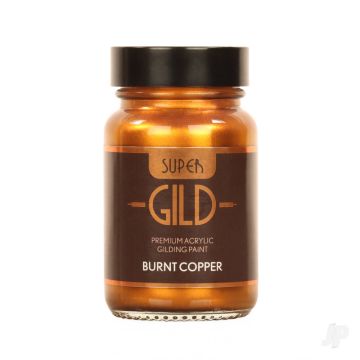 Guild Lane Super GILD Acrylic Gilding Enamel Paint, Burnt Copper (60ml)