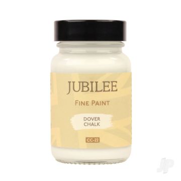 Guild Lane Jubilee All Purpose Acrylic Paint - Dover Chalk White (60ml)