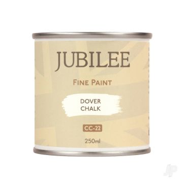 Guild Lane Jubilee All Purpose Acrylic Paint - Dover Chalk (250ml)