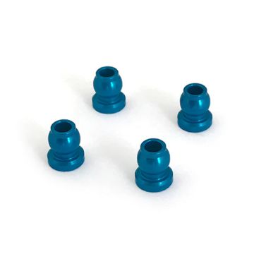 Gmade Aluminium Shock Upper Ball 6x8.5mm Blue (4) Zero/G/X