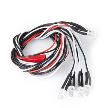 Gmade Komodo LEDLight Kit 5mm White (4) & 5mm Red (2)