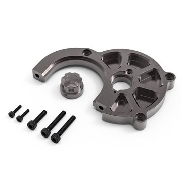 Gmade GR01 Aluminium Motor Mount Set (Titanium Gray)