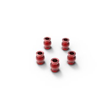 Gmade Aluminium Rod End Ball 5.8x7.3mm (Red) (5)
